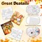 6 Pcs 6 Inch Pre Drawn Outline Canvas Paint Kit(multicolor)5.91 x 5.91 x 0.99 inches